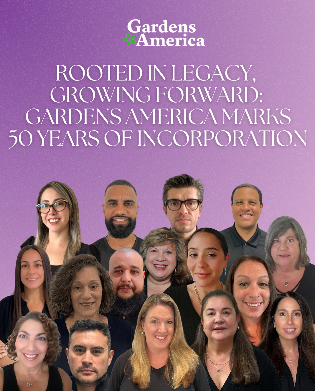 Rooted in Legacy, Growing Forward: Gardens America Marks 50 Years of Incorporation